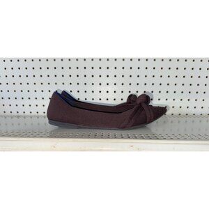 Rothy's The Knot Point II Womens Knit Slip On Ballet Flats Size 10 Purple